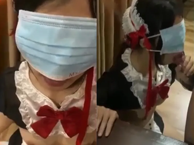 Người yêu việt dâm cosplay nô lệ tình dục liếm mút con dương vật điêu luyện